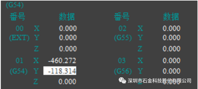 石墨制品加工中心參數調整Y 石墨制品加工中心參數調整Y